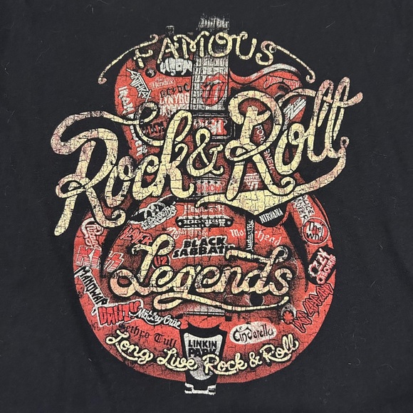 Famous Rock & Roll legends tee - Picture 2 of 4